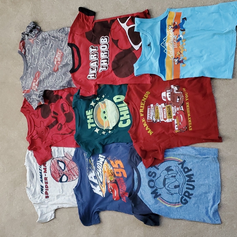 4T Disney Tshirt Bundle